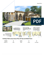 Striking 5-Bed Luxury House Plan With Spa and Media Room - 23781JD - Architectural Designs - House Plans