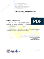 Certificate of Employment v2024