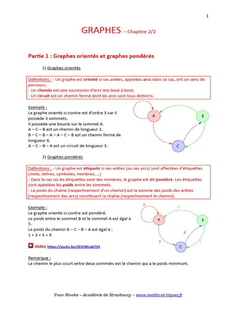 Chaîne de Markov et graphes probabilistes | PDF | Chaîne de Markov ...