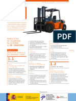 Carretilla Elevadora - FICHA de LA MÁQUINA