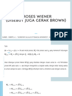 KOMKEU 3 Proses Wiener Gerak Brwon - Ito Lemma