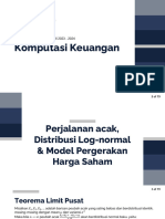 KOMKEU 2 Pemodelan Harga Saham