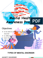 Mental Health Awareness Program