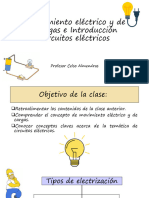 Clase 3 Movimiento Electrico y de Cargas e Introduccion A Circuitos Electricos