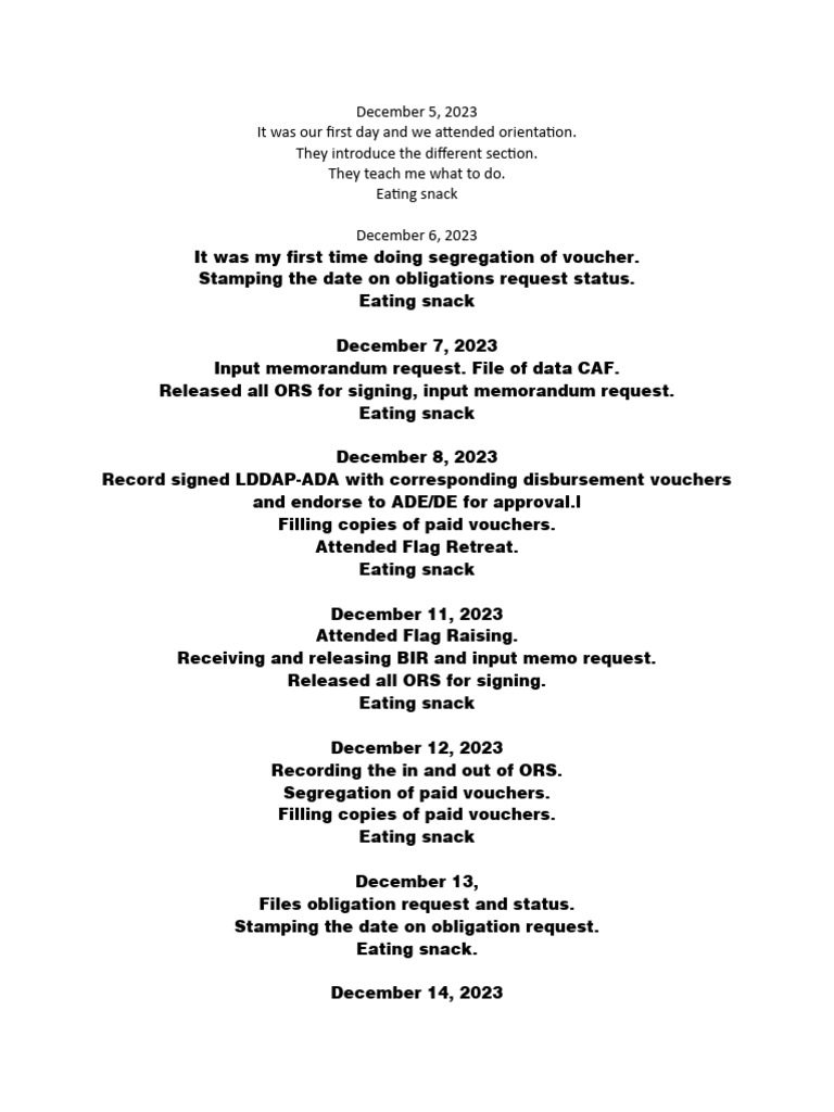 Journal to pdf document
