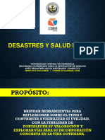 Desastres y Salud Pública