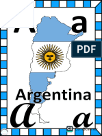 Abecedario Argentina Te Amo - 2023
