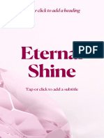 Eternal Shine: Tap or Click To Add A Heading