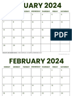 Printable 2024 Calendars Business 2 Landscape