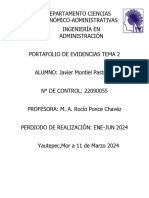 Portafolio de Evidencias Mercadotecnia T2