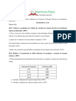 Avaliação do módulo