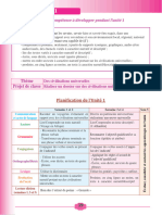 جذاذات parcours français U1 الوحدة الاولى المستوى السادس الطبعة الجديدة 2021 www.taalime