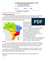 Geografia Regiões Do Brasil