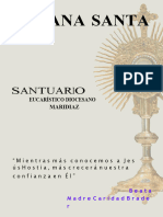 Folleto Semana Santa Maridiaz