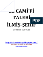 El Cami Fi Talebi̇ İlmi̇ Şeri̇f