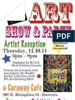 Art Show Poster
