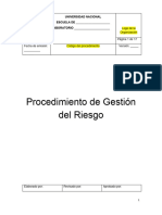 Anexo 11 Procedimiento de Gestión de Riesgos