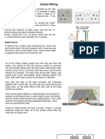 Lighing and Socket Wiring