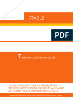 STABLE Temperatura y Via Aerea