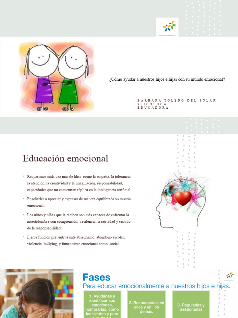 Educación Emocional para Niños | PDF | Las emociones | Aprendizaje