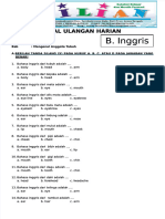 PDF Soal Ulangan Bahasa Inggris Kelas 1 SD Bab Mengenal Anggota Tubuh Kelas 1 SD - Compress