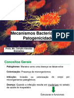 Aula 09 - Mecanismos Bacterianos de Patogenicidade