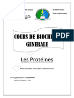 Cours de Biochimie Générale