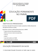 Educação Permanente No PMMB