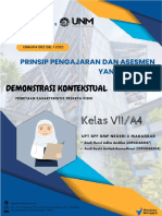 Demonstrasi Kontekstual - Pemetaan Karakteristik Peserta Didik - UPT SPF SMPN 5 Makassar