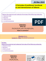 Lesson 5 Isomers - Ocr