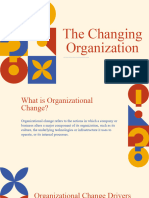 The Changing Organization