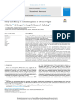 Thrombosis Research: J. Chin-Hon, L. Davenport, J. Huang, M. Akerman, A. Hindenburg