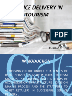 Service Delivery in Tourism