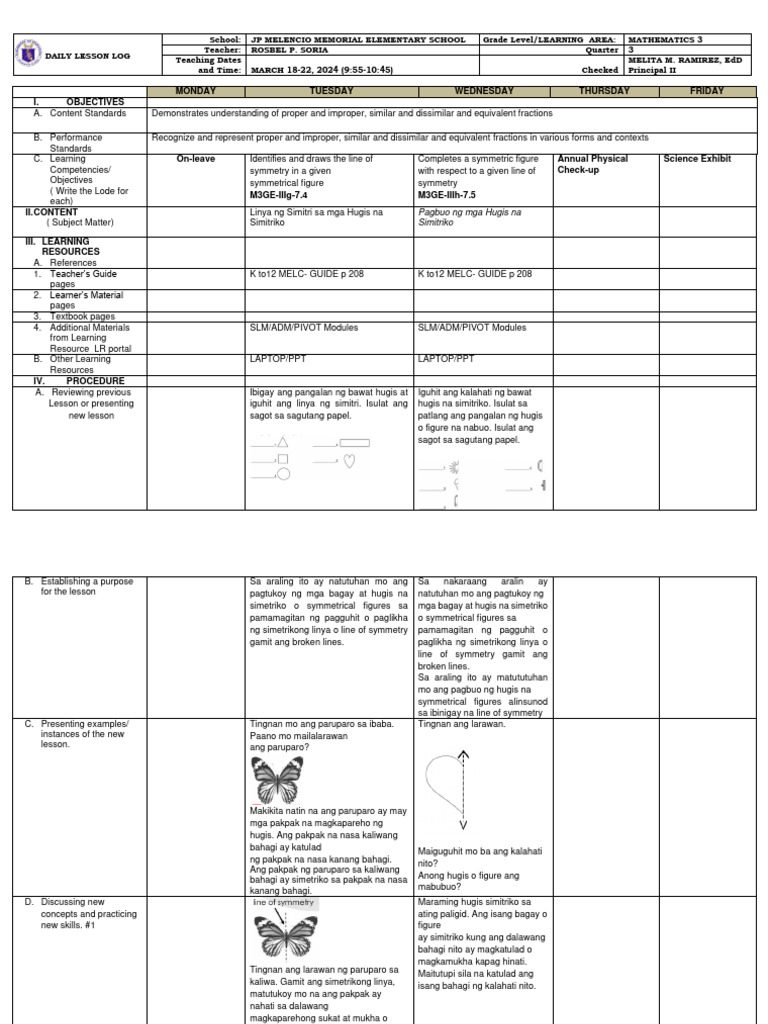 DLL G3 Math W8 Q3 | PDF
