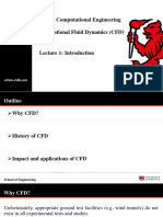 ENG 435 Computational Engineering Computational Fluid Dynamics (CFD