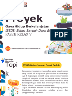 Fase B Modul Projek Gaya Hidup Berkelanjutan - (BSDB) Bebas Sampah Dapat Berkah