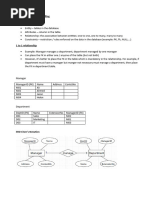 3 types of relationship between entities