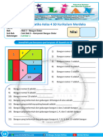 Soal Komposisi Bangun Datar Kelas 4 SD Kumer