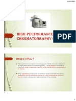 HPLC Additional Note