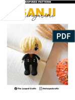 The Looped Crafts Mini Sanji