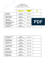 Jatwal Piket Alfa Bulan Februari Sampai Bulan Mei