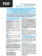 Folheto Missa Nossa Senhora 12-10