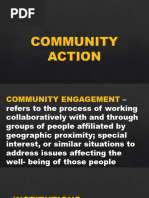 Purposes Roles of Youth in Community Action