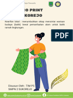 Kearifan Lokal - Batik Ecoprint