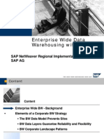 Enterprise Data Warehouse (EDW) With SAP BW