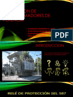 Protección Transformador