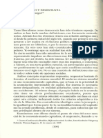 [DONE] Liberalismo y democracia, ¿hermanos enemigos - Immanuel Wallerstein