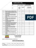 Score Sheet PBD 4 Alamanda Cup