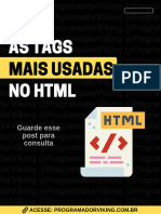 As Tags Mais Usadas No HTML