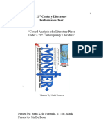 Closed Analysis 1